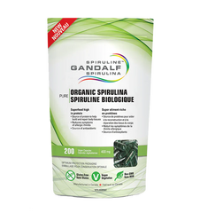 Spiruline biologique 400mg capsules végétales