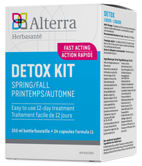 Détox kit printemps/automne 12 jours - Nouvelle présentation