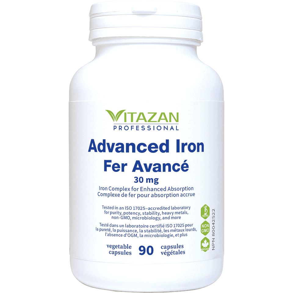Advanced Iron (30 mg · High Absorption · Helps to Prevent Iron Deficiency)