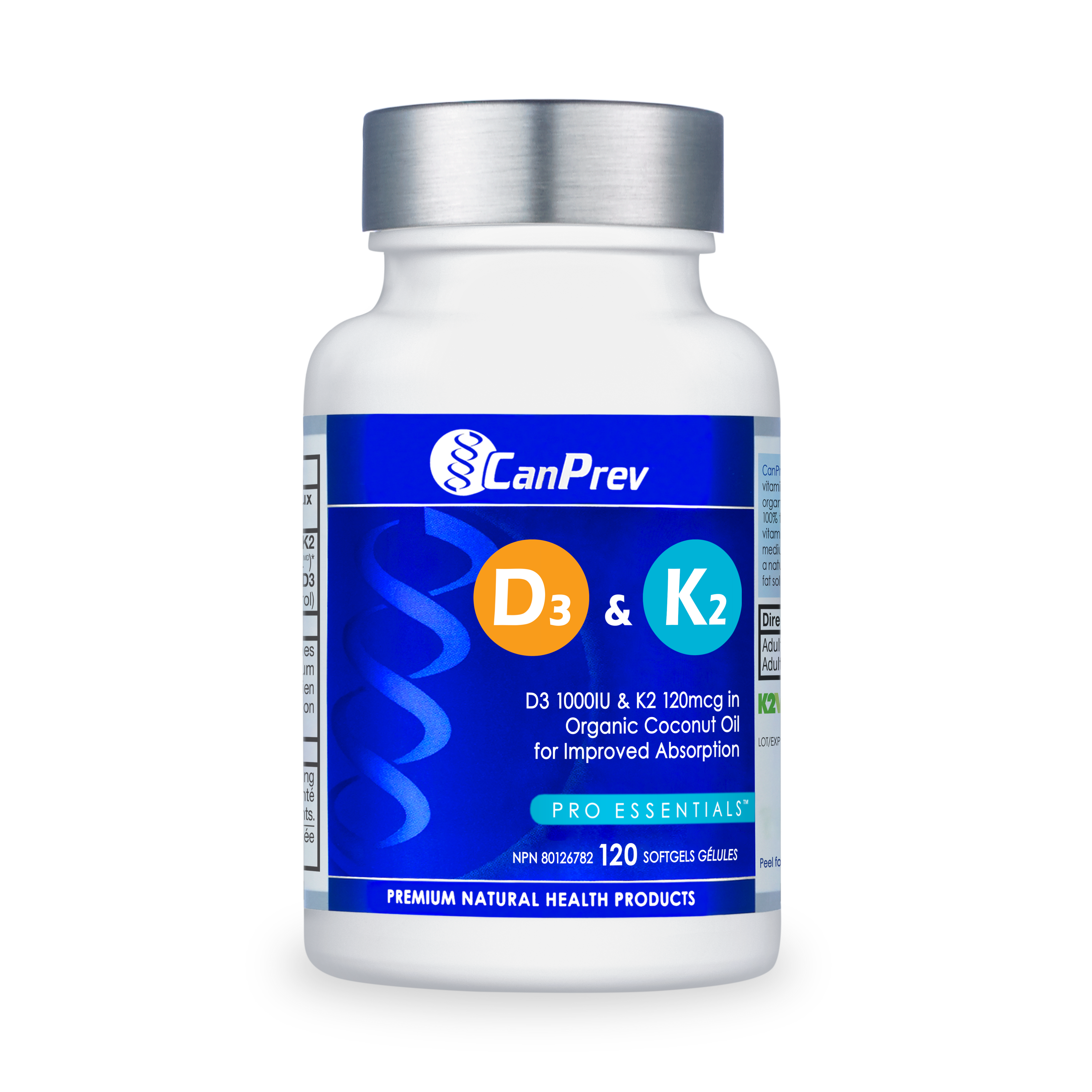 D3 & K2 - Organic Coconut Oil