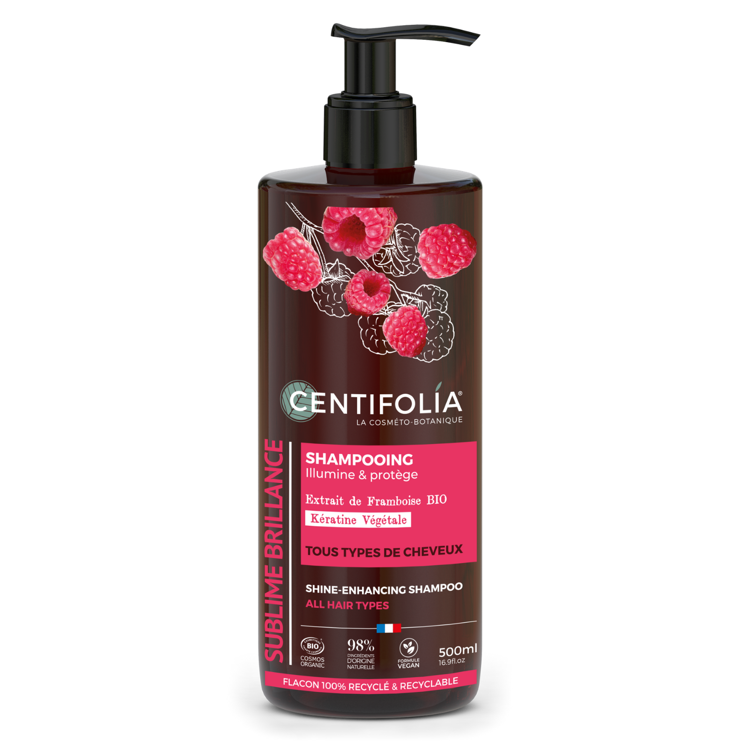 Shampooing brillance - tous types de cheveux