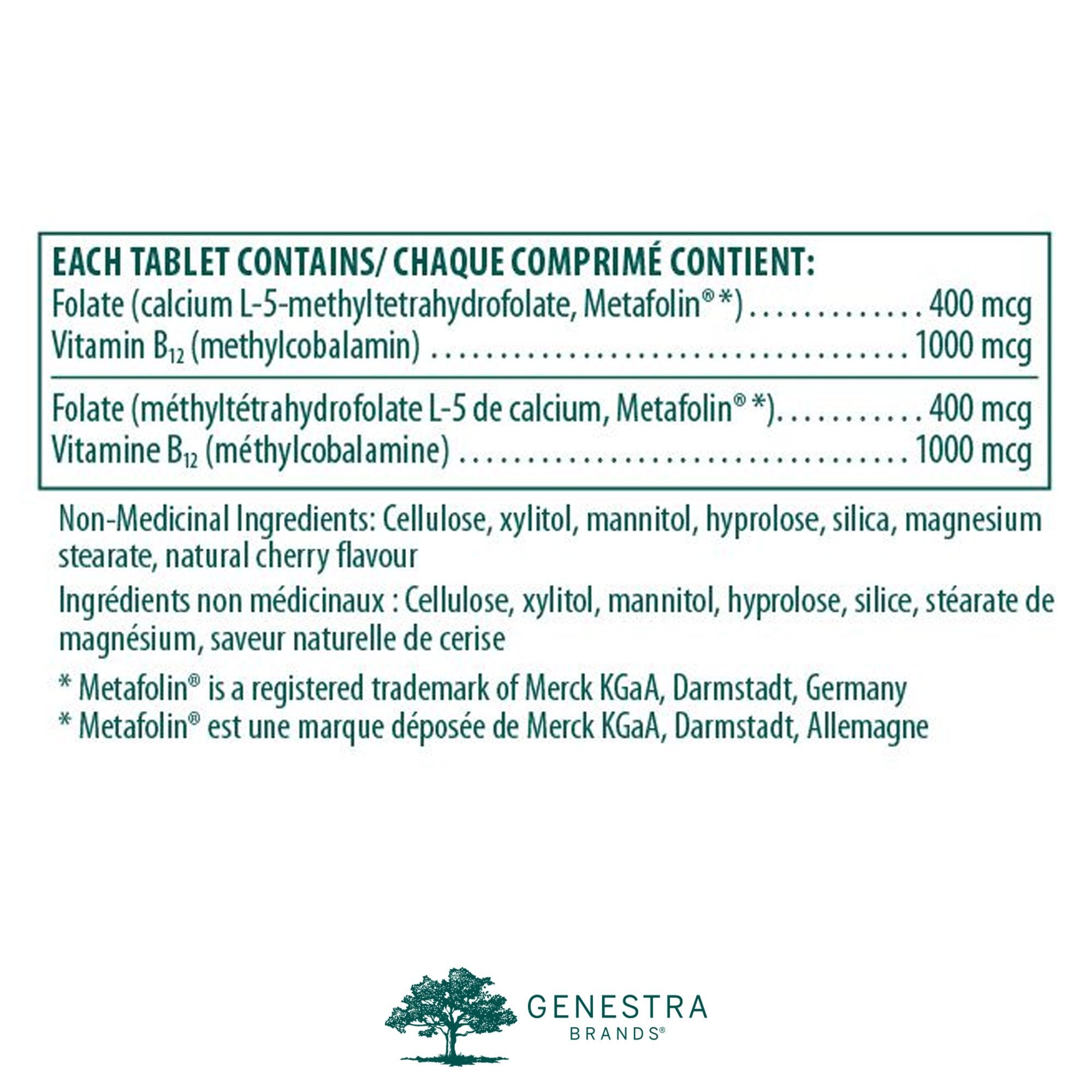 Active Chewable B12 with L-Methylfolate