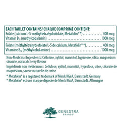 Active Chewable B12 with L-Methylfolate