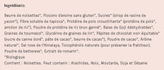 Barre de nutrition bio - boîte