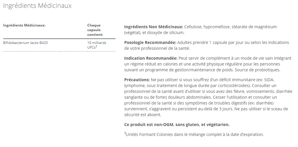 Trousse Perte de gras saine